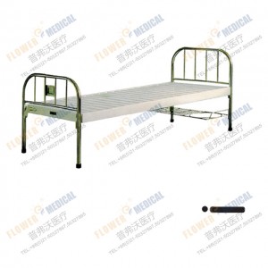 FB-33 one cranks bed with stainless steel bed head