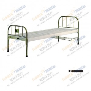 FB-33 satu tempat tidur engkol dengan kepala tempat tidur stainless steel
