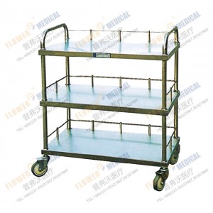FC-15 stainles steel instrument trolley