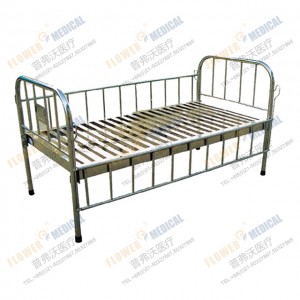 FB-41 cama plana de acero inoxidable para niños