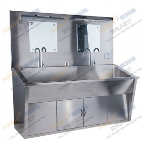 Wastafel cuci tangan stainless steel FG-13-1 dengan sensor