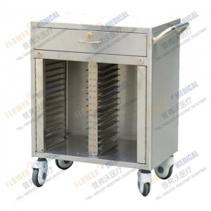 Troli dossier FC-45 stainless steel 40/50/60