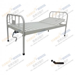 FB-35 Cama plana con cama de acero inoxidable Cabezal y superficie de cama tipo tira